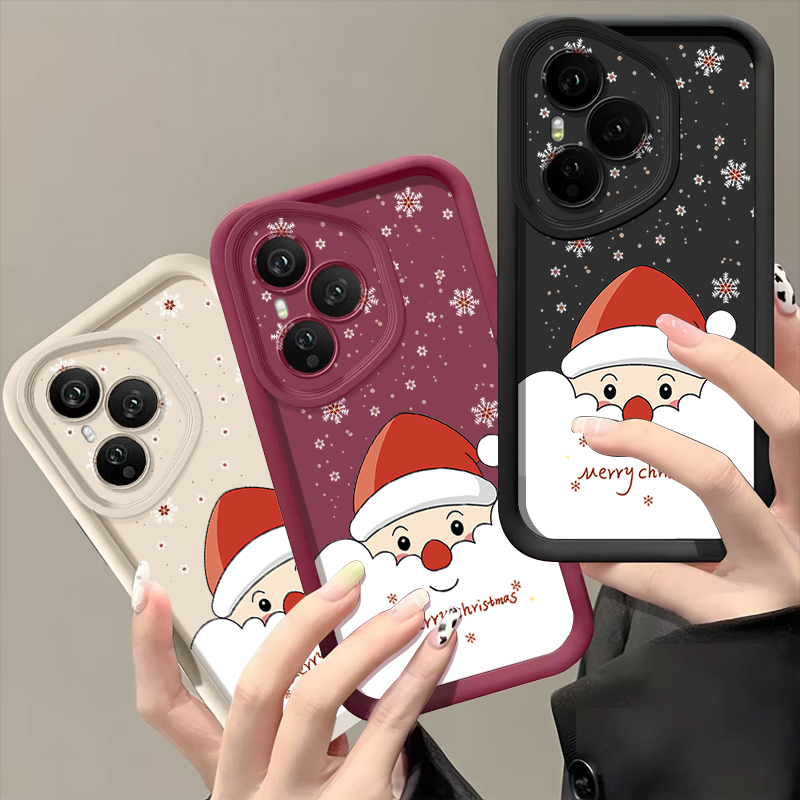 Phone Cases Honor - Cartoon Santa Claus TPU Phone Case