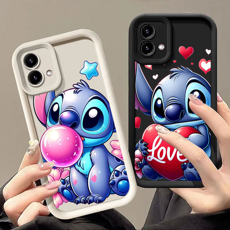 Phone Cases For Motorola - Cute Stitch Love Phone Case for