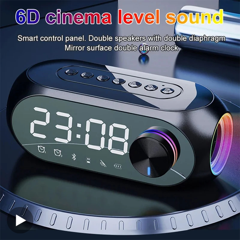 Phone Cases Big W - Alarm Clock Radio FM Bluetooth Speaker
