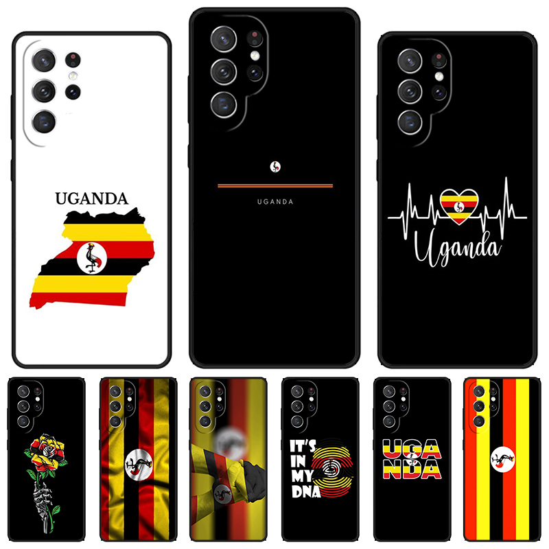 Phone Cases Uganda - Uganda Flag phone case For Samsung