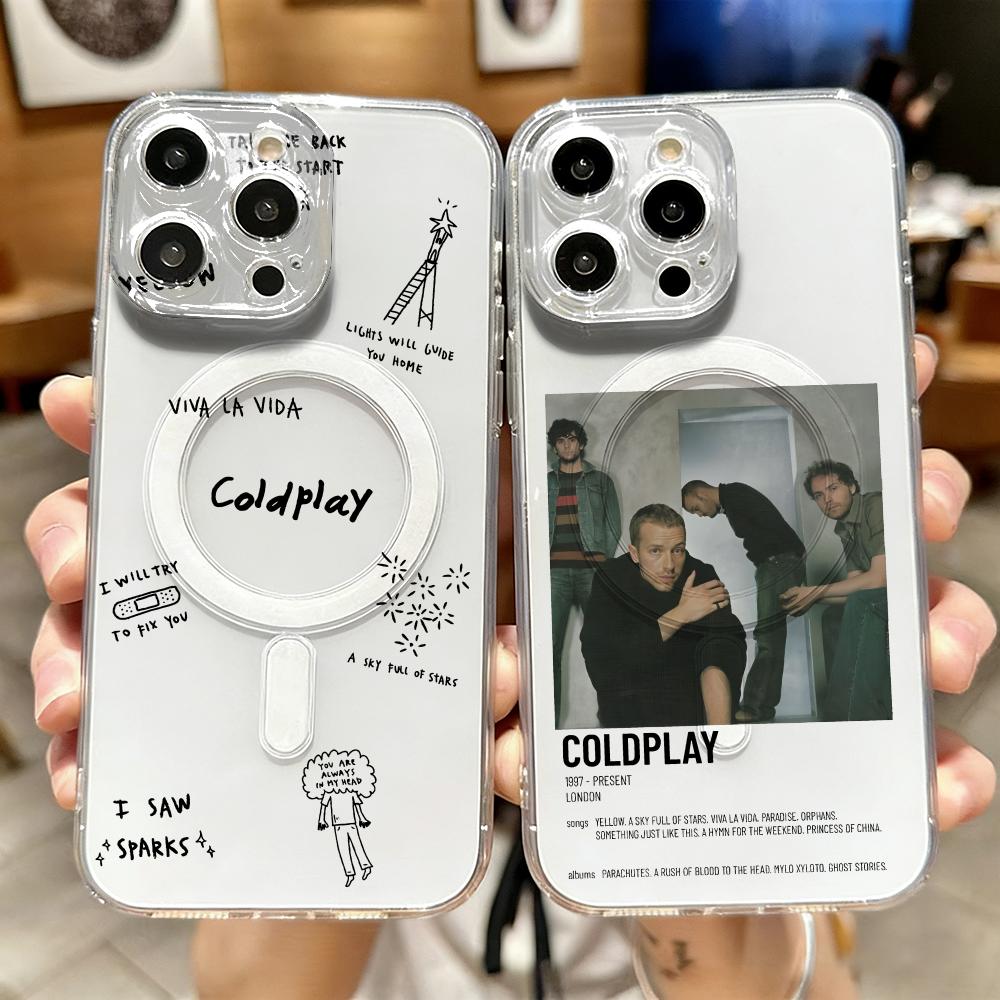 Phone Cases Iphone 15 Pro Max - C-Coldplay Rapper Cool Phone Case For