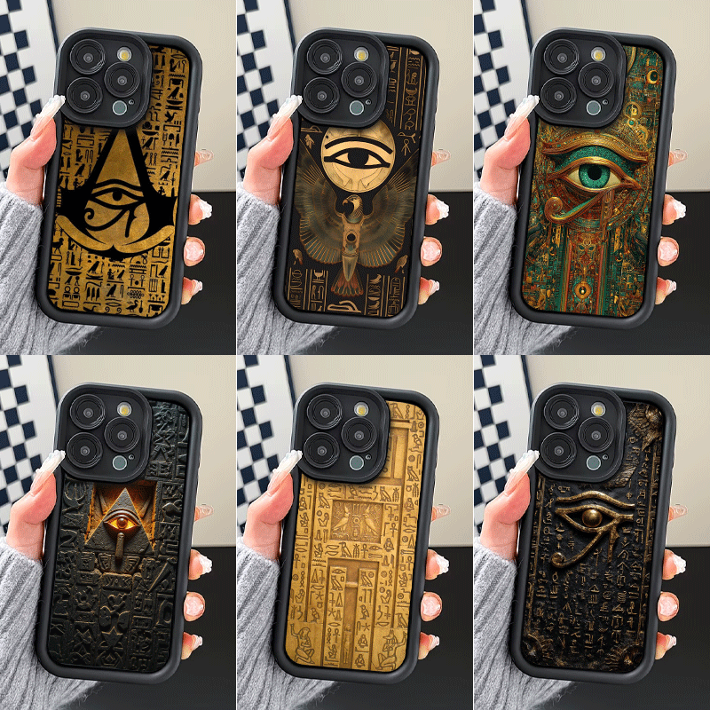 Phone Cases Egypt - Egypt Eye of Horus Anubis Shockproof