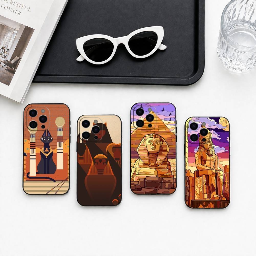Phone Cases Egypt - Mysterious-s Ancient Egypt Phone Case Silicone
