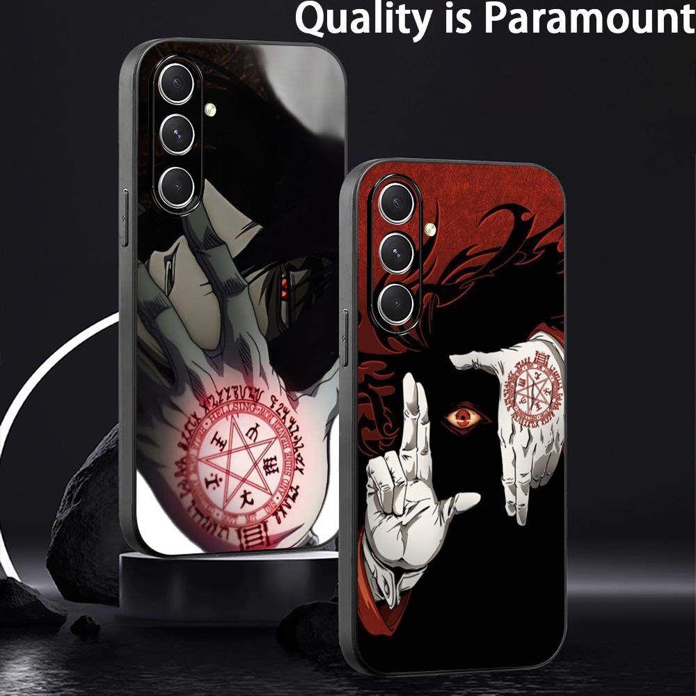 Phone Cases Japan - Dark Alucard classic japan anime pattern
