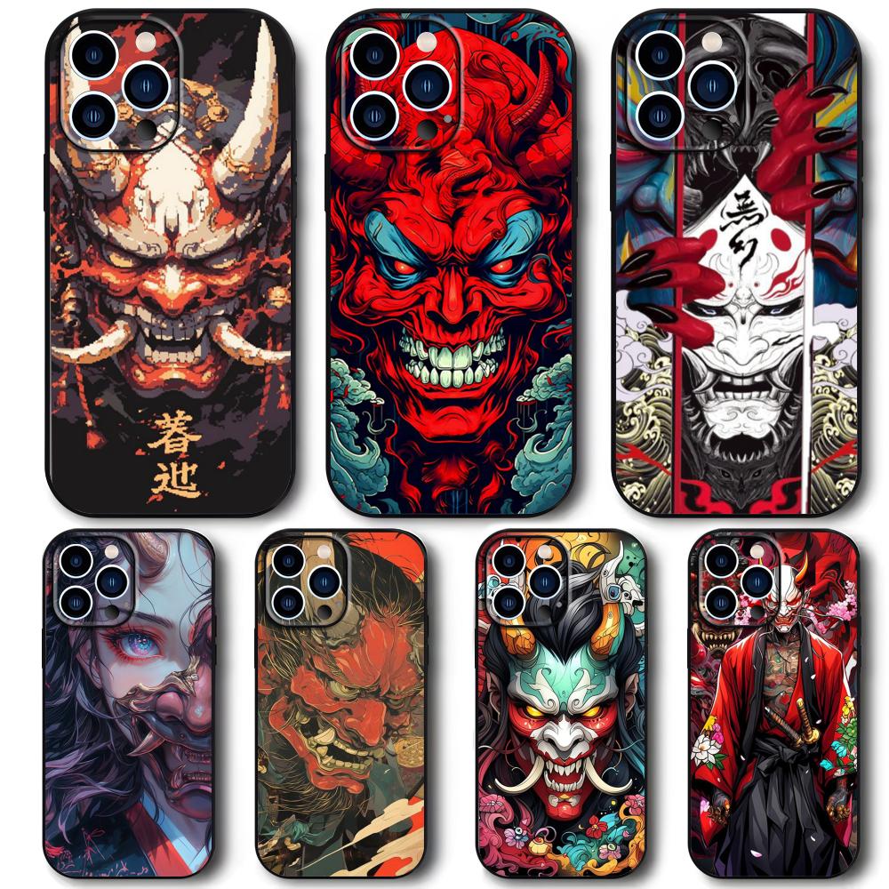 Phone Cases Japan - Japan ghost face Samurai Phone Case