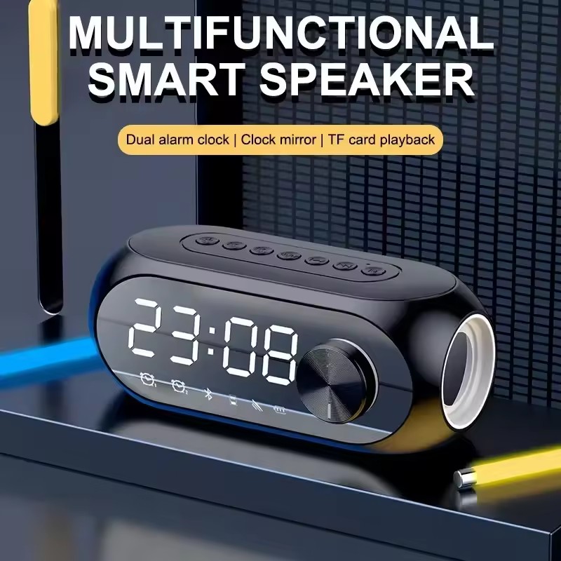 Phone Cases Big W - Wireless Bluetooth Speaker Alarm Clock Portable