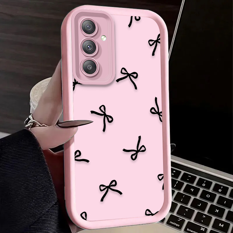 Black Love Heart Bowknot Case  - Phone Cases For Samsung review and price