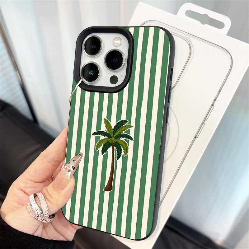 Coconut Tree Stripes Phone Cas - Phone Cases Protective review and price