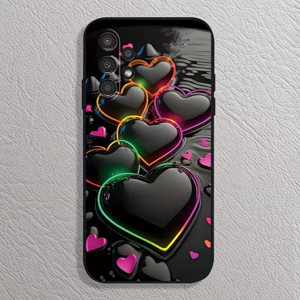 Glowing Heart Anti Fingerprint - Phone Cases Protective review and price