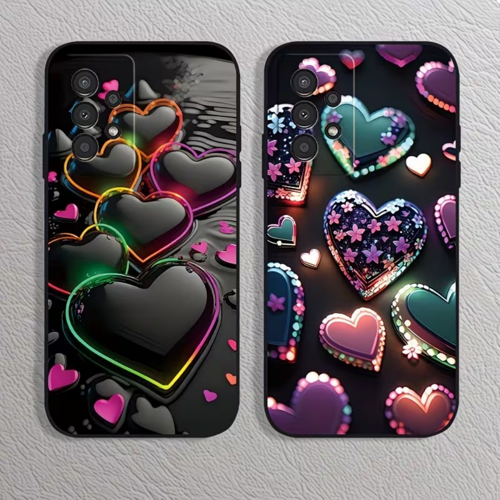 Glowing Heart Anti Fingerprint - Phone Cases Protective review and price