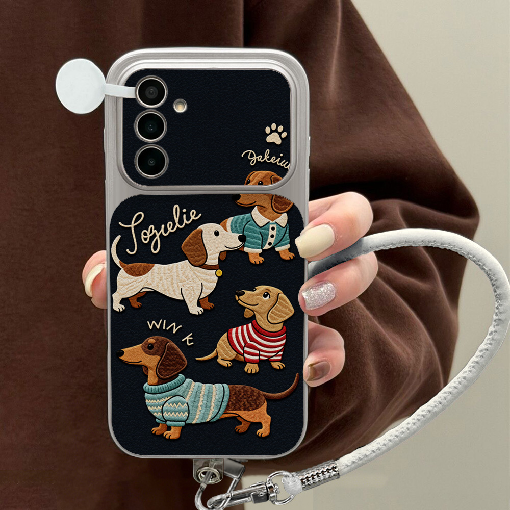Cartoon Dachshund Phone Case F - Phone Cases Quality review and price