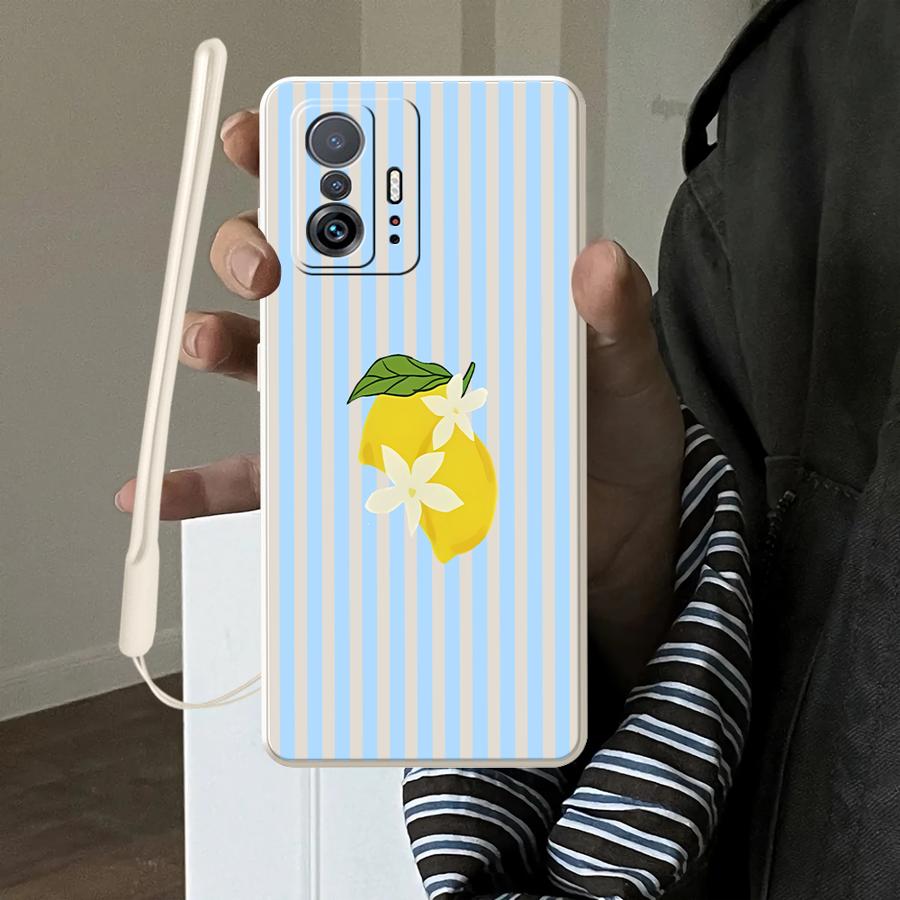Lemon Cool Stripe Pattern Case - Phone Cases For Iphone 11 review and price