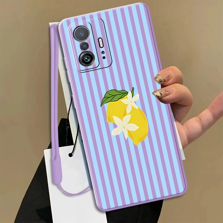 Lemon Cool Stripe Pattern Case - Phone Cases For Iphone 11 review and price