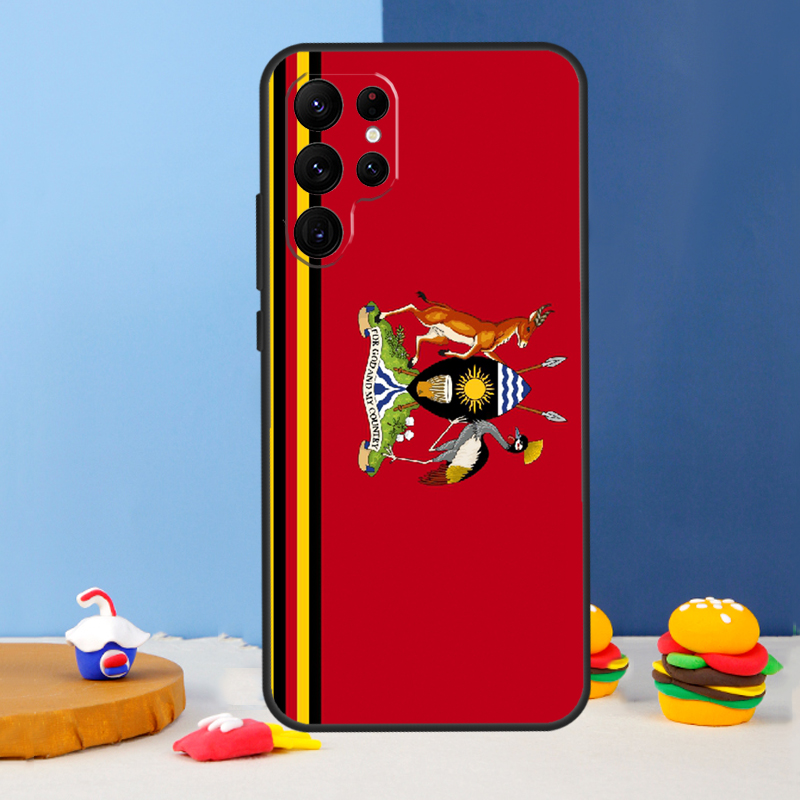 Uganda Flag Coat Of Arms Phone - Phone Cases Uganda review and price
