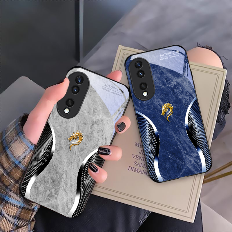 Silver Golden Dragon For Honor - Phone Cases Honor review and price