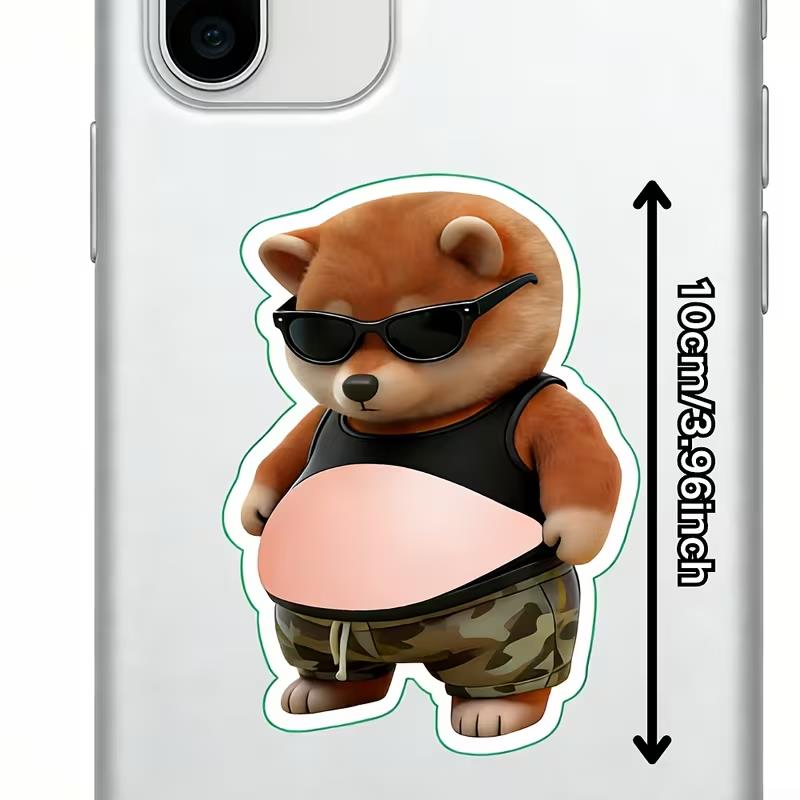2/4pcs 3D Puppy w/ Glasses & B - Phone Cases Big W review and price