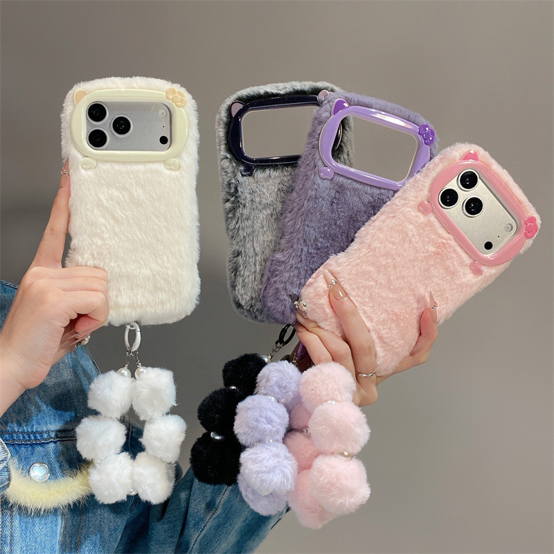 Luxury Solid Colors Furry Plus - Phone Cases For Iphone 11 review and price