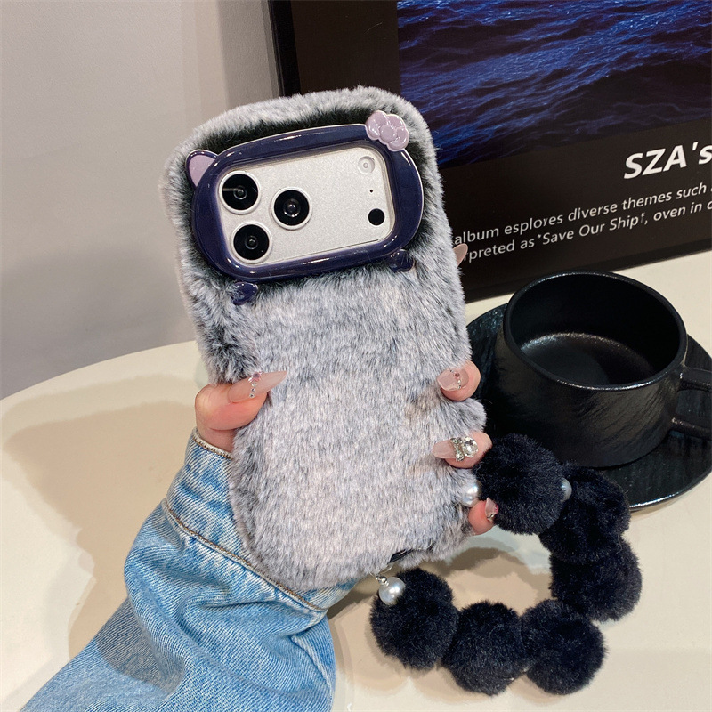 Luxury Solid Colors Furry Plus - Phone Cases For Iphone 11 review and price