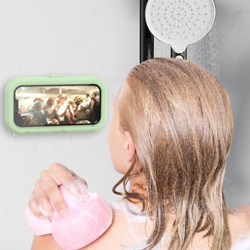 360° Rotation Waterproof Showe - Phone Cases Holder review and price