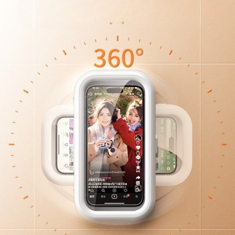 360° Rotation Waterproof Showe - Phone Cases Holder review and price