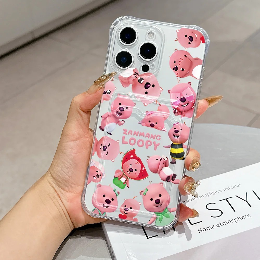 Cute Cartoon L-Loopys Card Hol - Phone Cases Loopy review and price