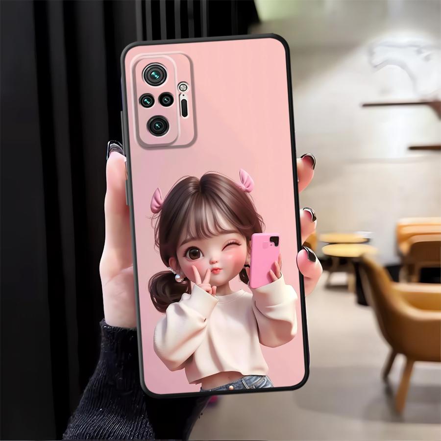 Cartoon Girl Pattern Funda Pho - Phone Cases For Iphone 11 review and price