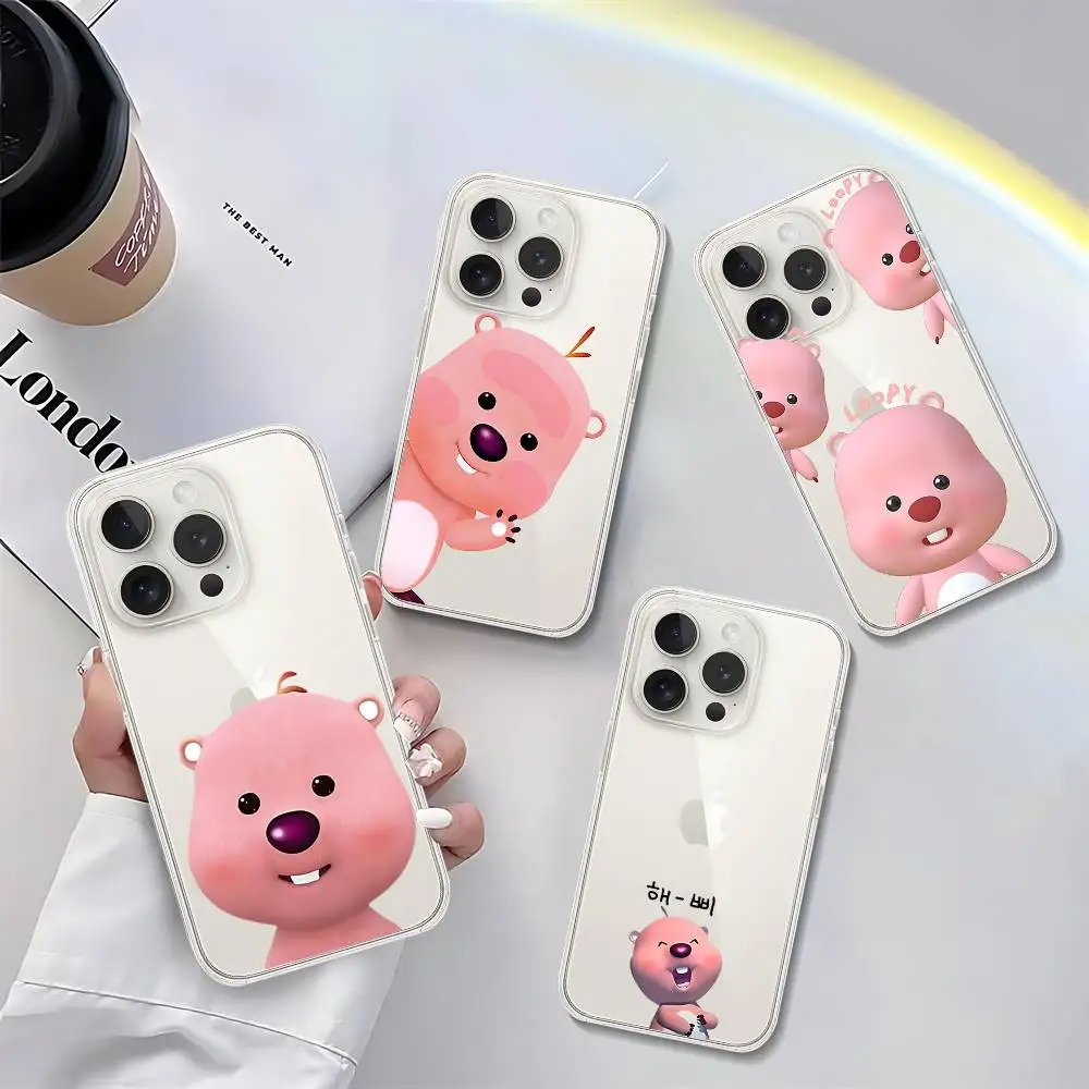 Korea-P-Pororo Cute L-Loopy Ph - Phone Cases Loopy review and price