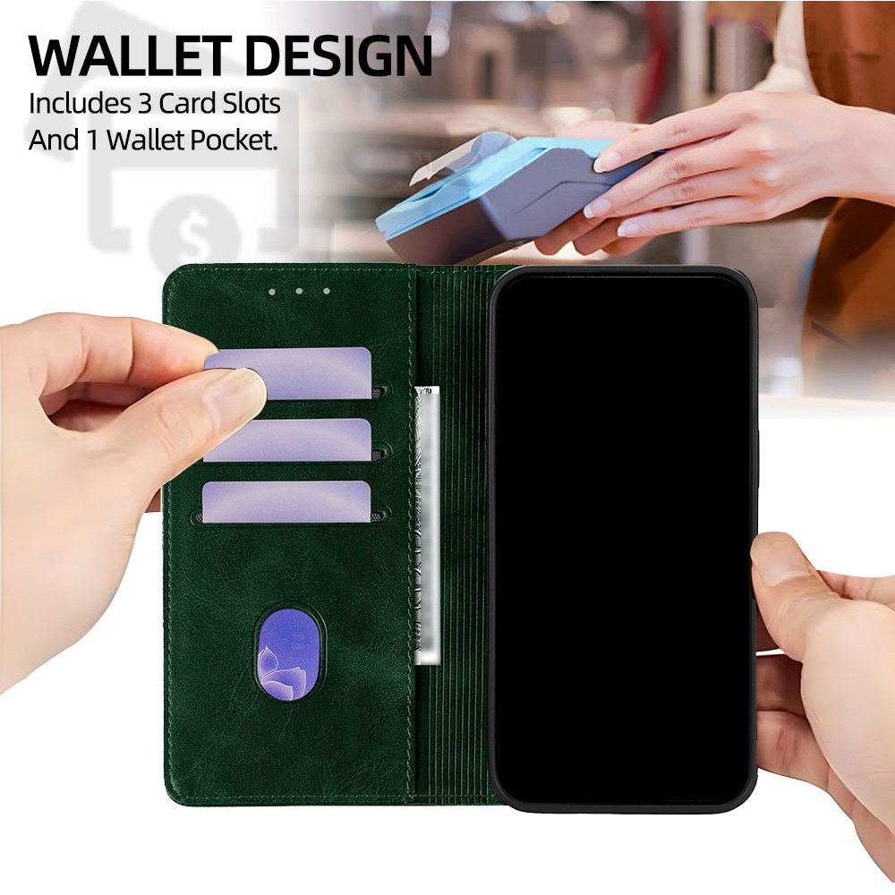 Magnetic Leather Floral patter - Flip Leather Case review and price