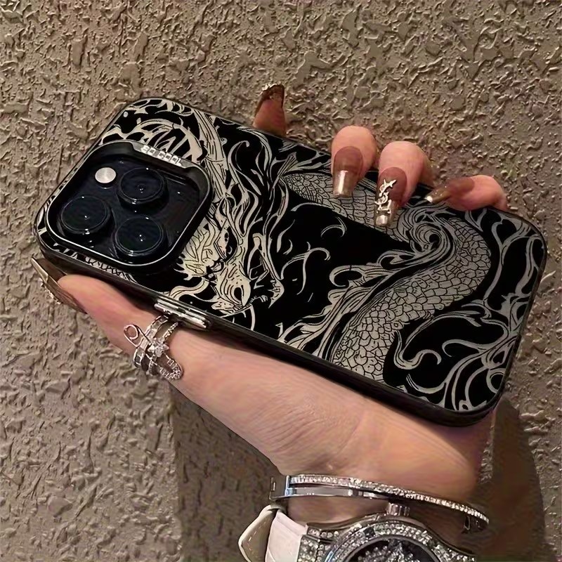 Dragon Totem Pattern Phone Cas - Phone Cases Protective review and price