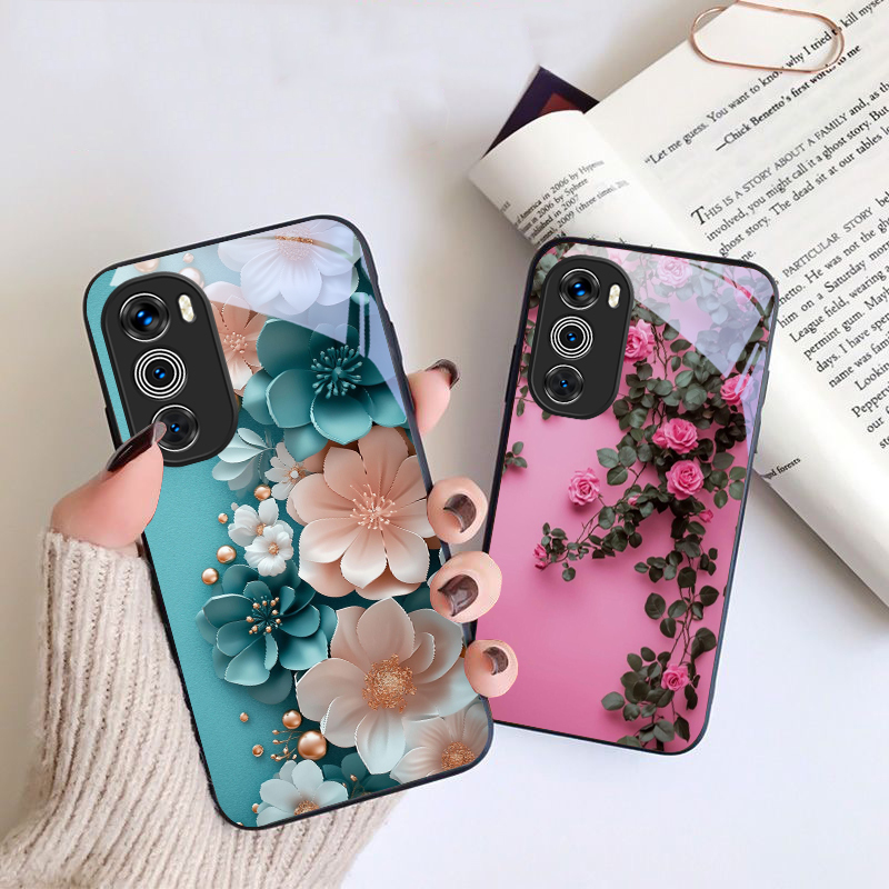 Purple tulip pattern For Motor - Phone Cases For Motorola review and price