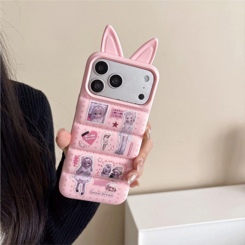 Japanese Y2K Cute Bunny Ear Ph - Phone Cases Japan review and price