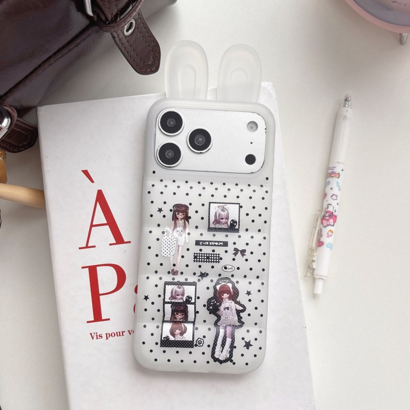 Japanese Y2K Cute Bunny Ear Ph - Phone Cases Japan review and price